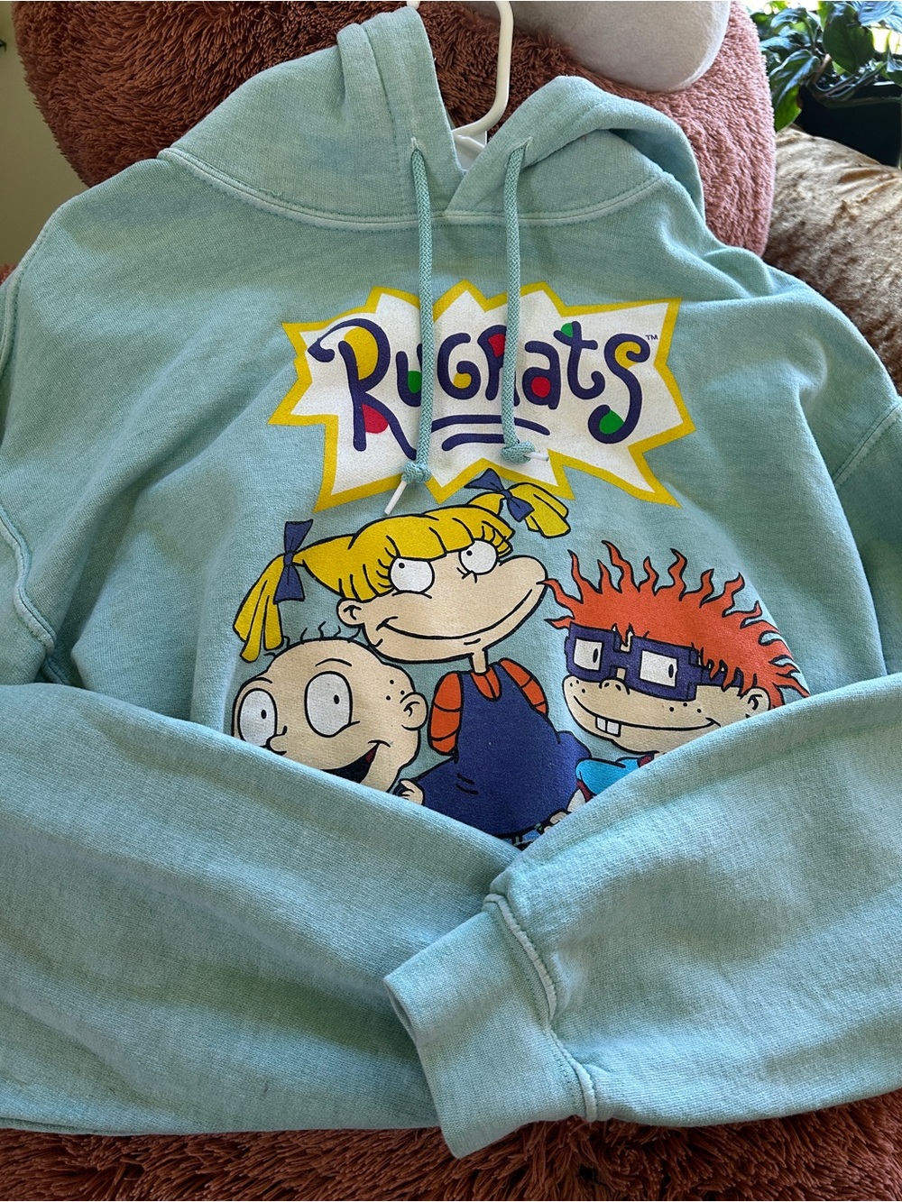 Women’s Hoodie in Light Teal - Graphic Sweatshirt